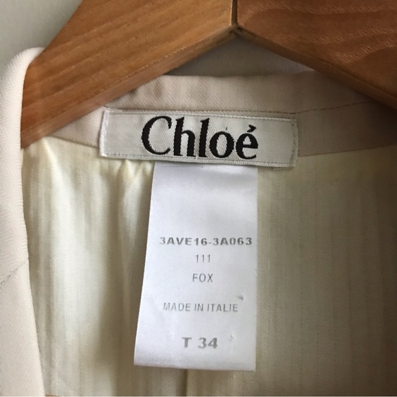 Chloé beige blazer - Picture 3 of 3